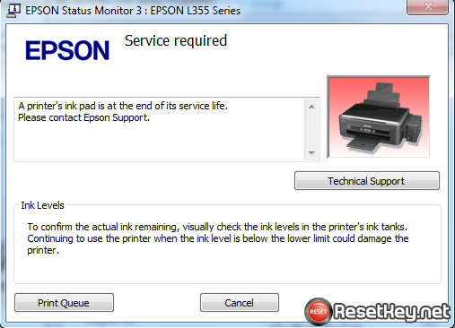 epson l355 resetter software