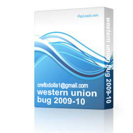 Western Union Bug Activation Code Keygen